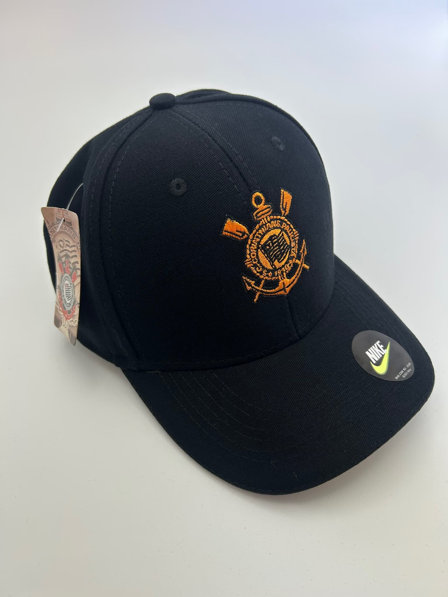 Boné Corinthians Bordado Laranja imagem 5
