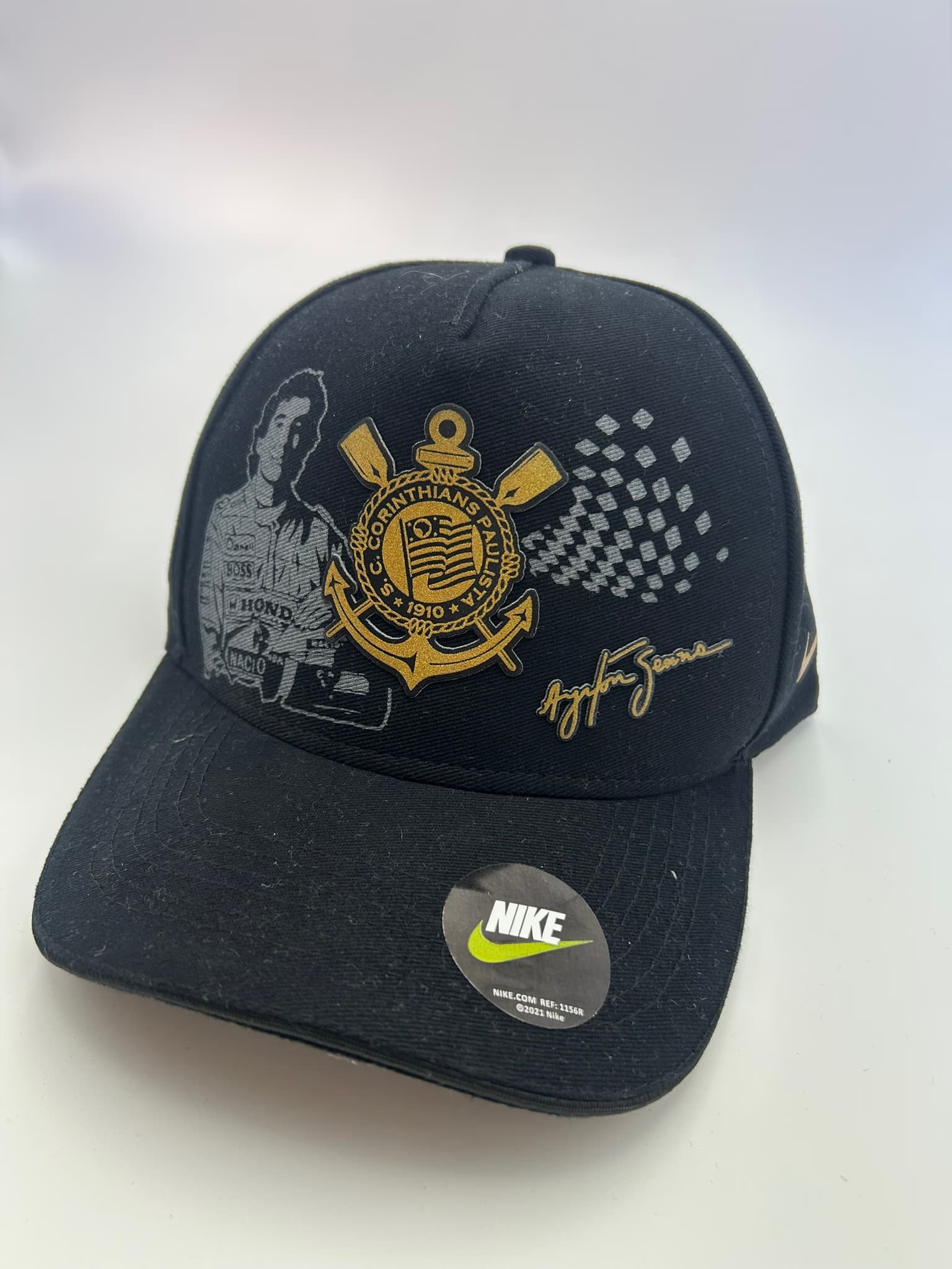 Boné Ayrton Senna Corinthians imagem 5