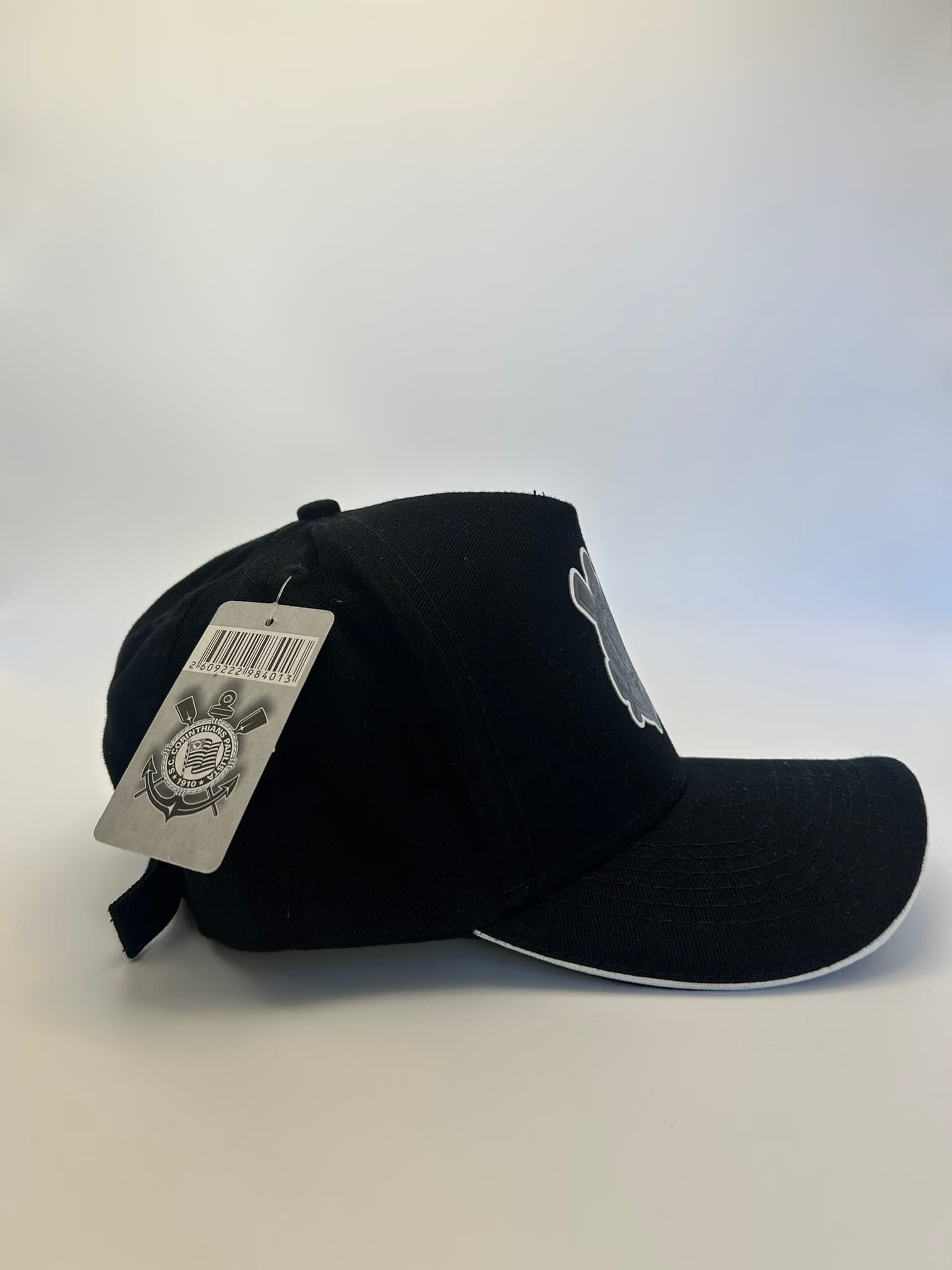 Boné Corinthians Escudo Preto imagem 3