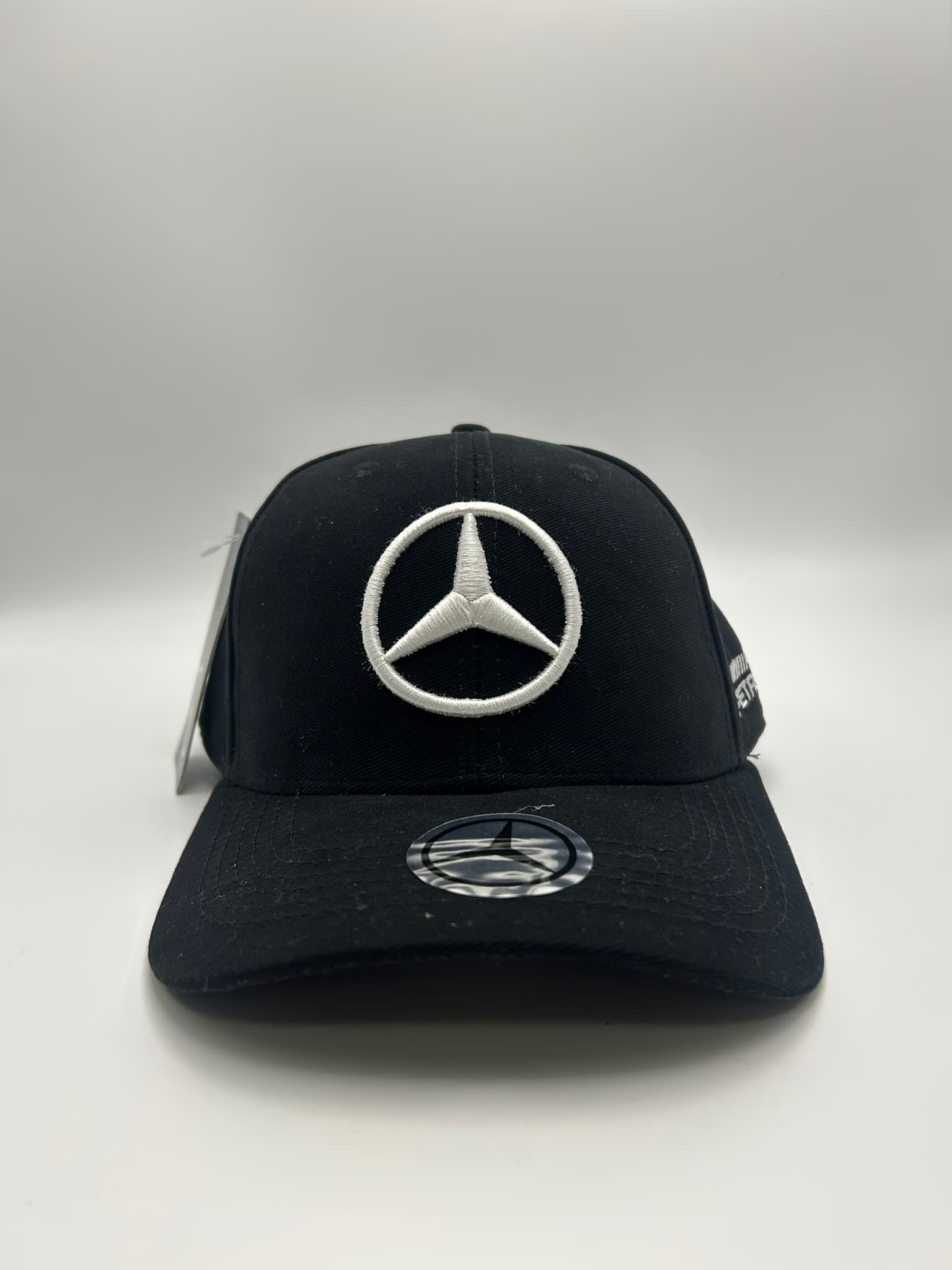 Boné Mercedes Preto aba curva